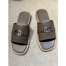 구찌 Gucci 남성 더블 G 로고 샌들 001-196333