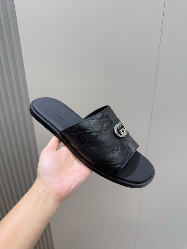 구찌 Gucci 남성 Lido 시리즈 더블 G 샌들 001-196344