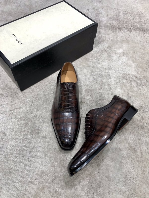 Gucci 남성 클래식 옥스포드 비즈니스 정장 구두 001-196377