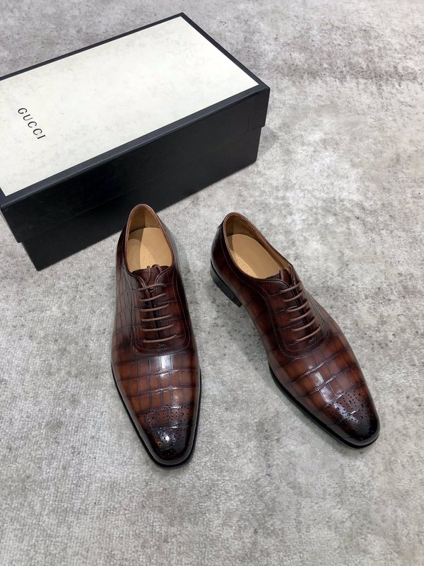 Gucci 남성 클래식 옥스포드 구두 001-196378
