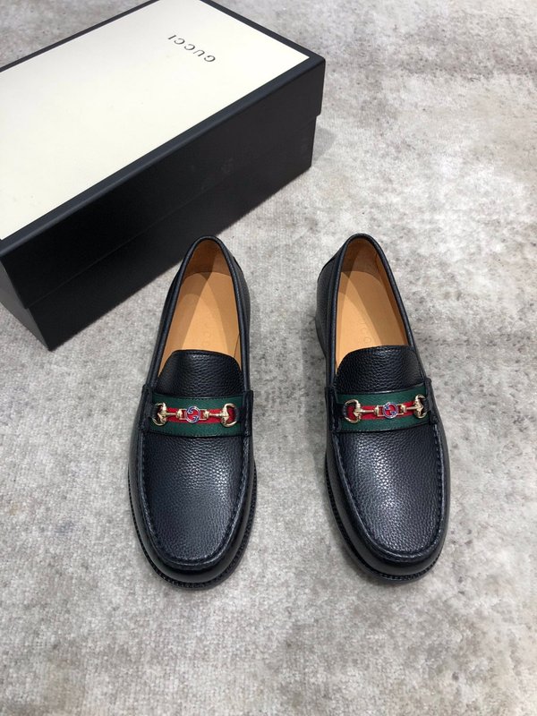 Gucci 신상 소가죽真皮 바닥 로퍼 001-196389