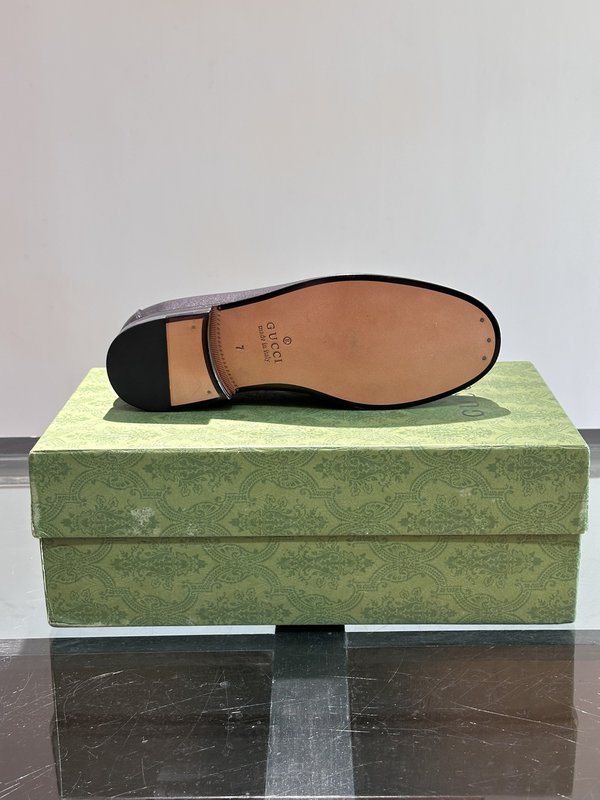 Gucci 구찌 남성 정장 캐주얼 가죽 신발 001-196438