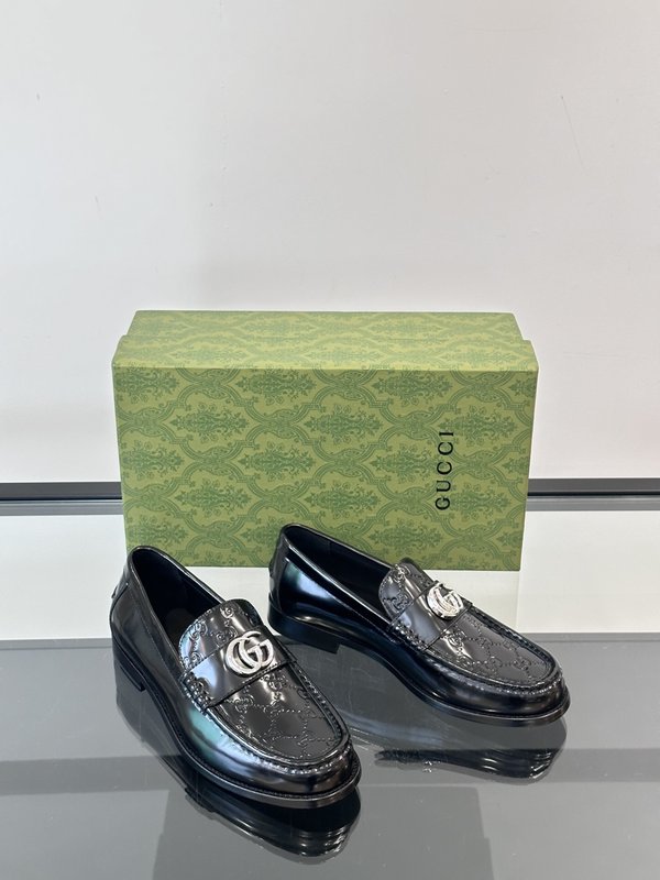 Gucci 남성 수입 가죽 캐주얼 구두 001-196463
