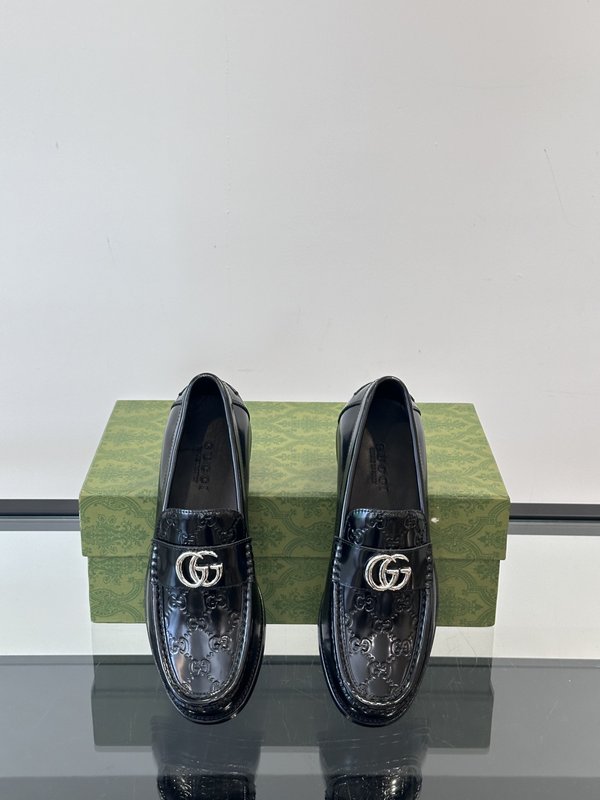 Gucci 남성 수입 가죽 캐주얼 구두 001-196463