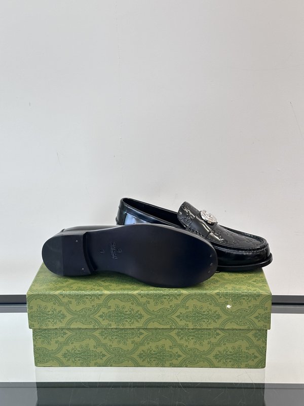 Gucci 남성 수입 가죽 캐주얼 구두 001-196463
