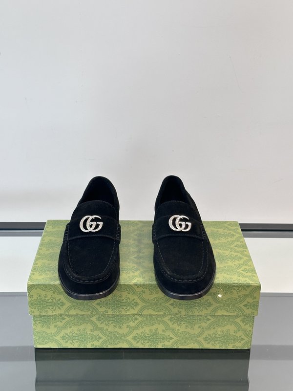 Gucci 남성 고급 가죽 캐주얼 구두 001-196465