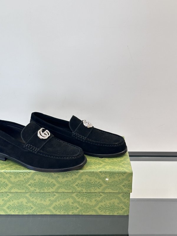 Gucci 남성 고급 가죽 캐주얼 구두 001-196465