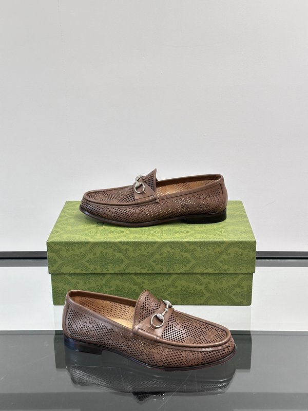 Gucci 남성 가죽 캐주얼 구두 001-196471