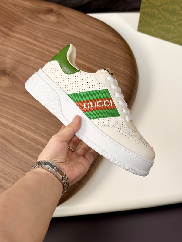 Gucci 구치 나파 송아지 가죽 자수 운동화 001-196474