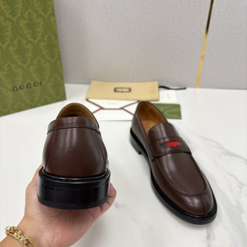 GUCCI 남성 심플 Jordaan 로퍼 구두 001-196505