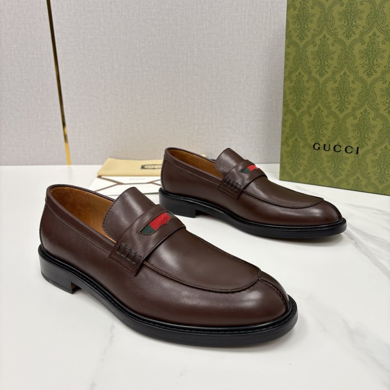 GUCCI 남성 심플 Jordaan 로퍼 구두 001-196505
