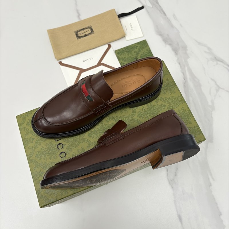 GUCCI 남성 심플 Jordaan 로퍼 구두 001-196505