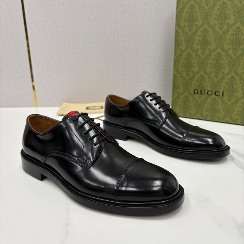 GUCCI 남성 클래식 웹팅 정장 구두 001-196511