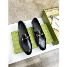 GUCCI 더블 G 스트랩 가죽 로퍼 001-196535