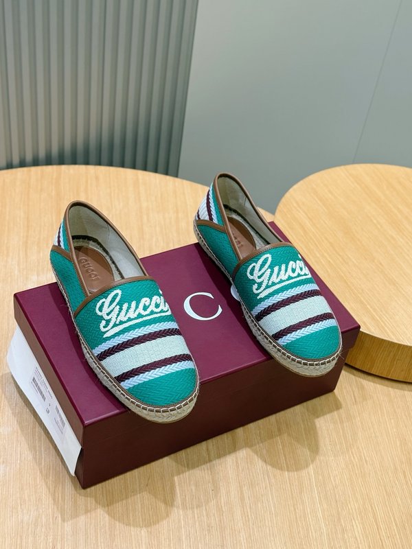 GUCCI 이탈리아 스웨이드 에스파드리플 001-196540