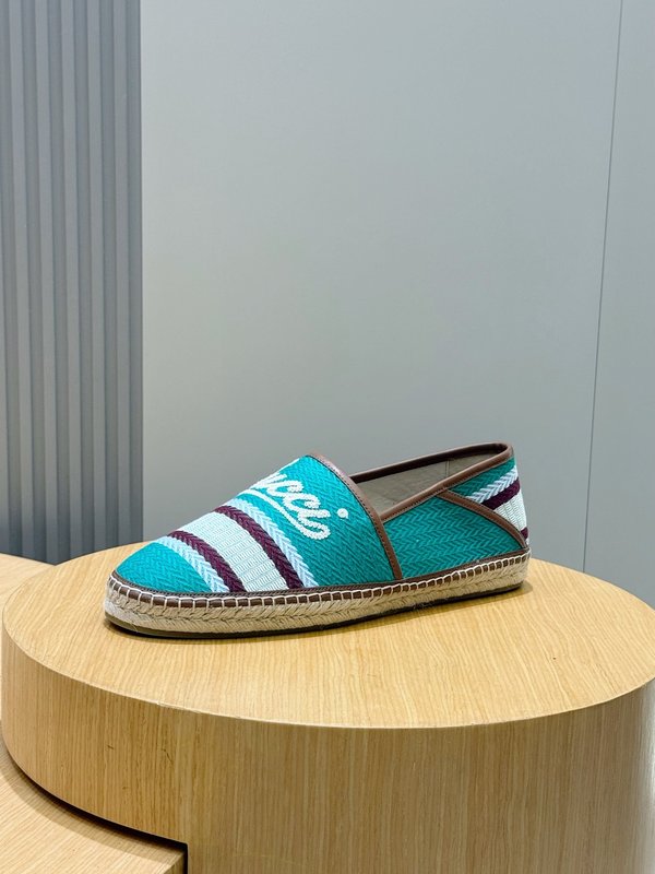 GUCCI 이탈리아 스웨이드 에스파드리플 001-196540