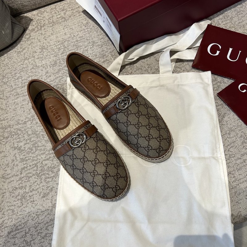 GUCCI 구치 25 년형 클래식 체크 캐주얼 슈즈 001-196545