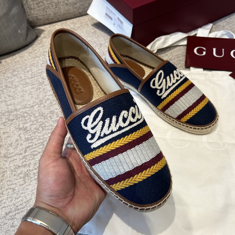 GUCCI 구찌 스트라이프 캐주얼 로퍼 001-196548