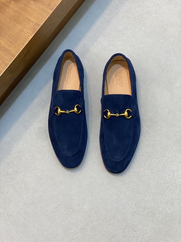 GUCCI 구찌 오리지널 소가죽 가죽바닥 로퍼슈즈 001-196567