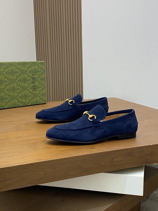 GUCCI 구찌 오리지널 소가죽 가죽바닥 로퍼슈즈 001-196567