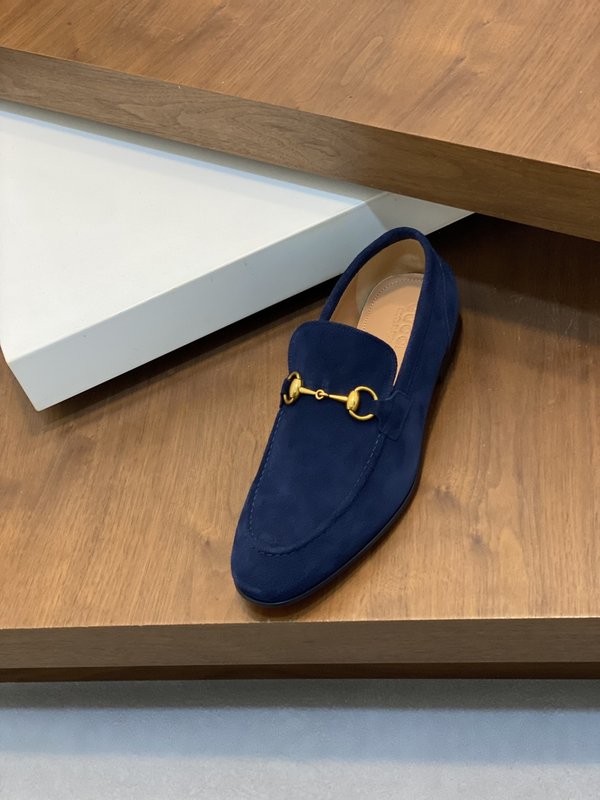 GUCCI 구찌 오리지널 소가죽 가죽바닥 로퍼슈즈 001-196567