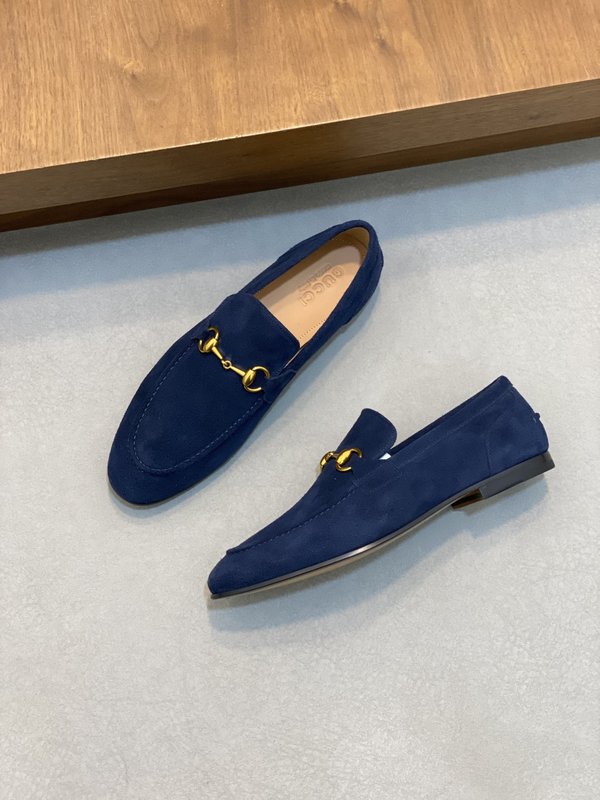 GUCCI 구찌 오리지널 소가죽 가죽바닥 로퍼슈즈 001-196567