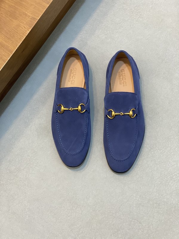 GUCCI 구찌 오리지널 소가죽 가죽바닥 로퍼 001-196569