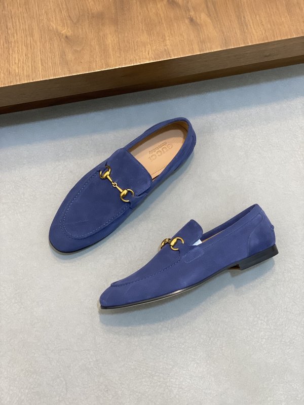 GUCCI 구찌 오리지널 소가죽 가죽바닥 로퍼 001-196569