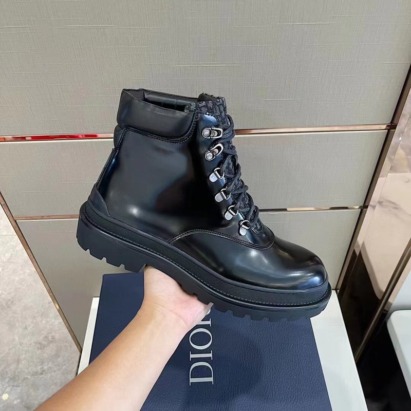 Dior Explorer 남성 군용풍 가죽 부츠 001-196631