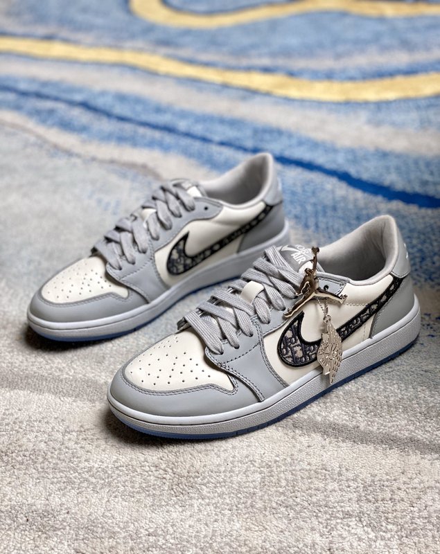 Dior X AJ 1联名 운동화 001-196653
