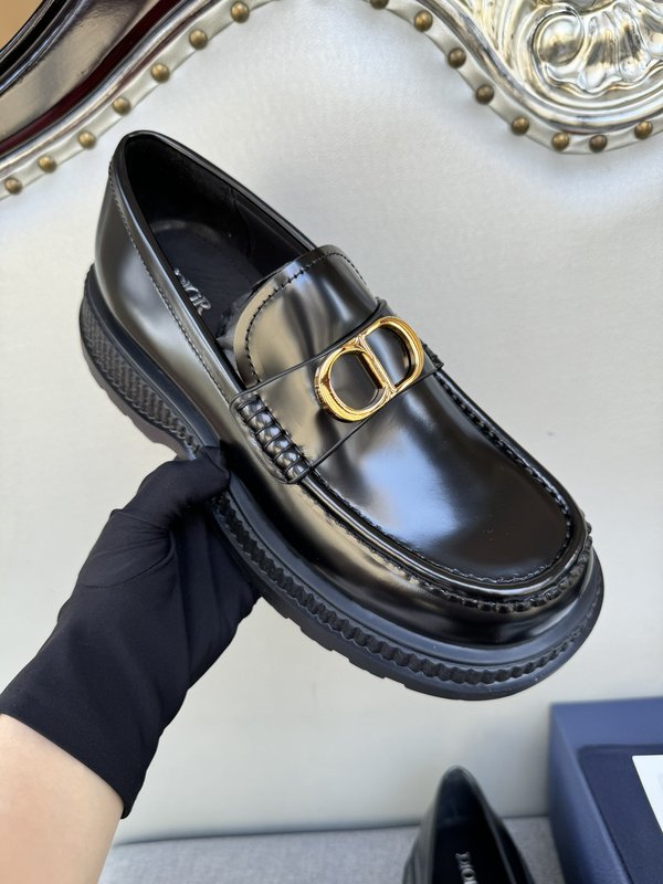 디올 Dior 오리지널 품질 캐주얼 가죽 신발 001-196663