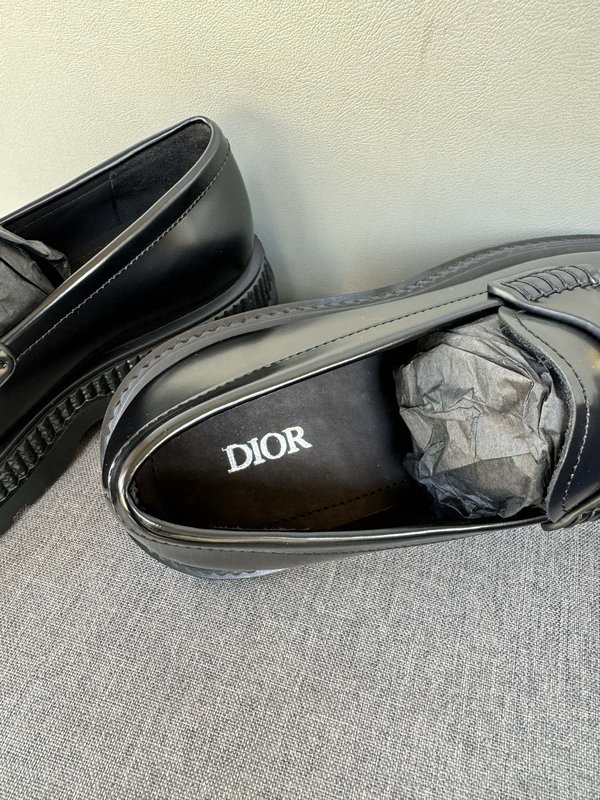 디올 Dior 오리지널 품질 캐주얼 가죽 신발 001-196663