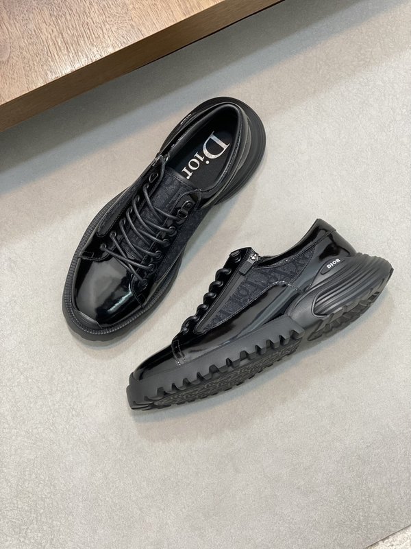 Dior 디오르 이탈리아 소가죽 프린트 캐주얼슈즈 001-196697