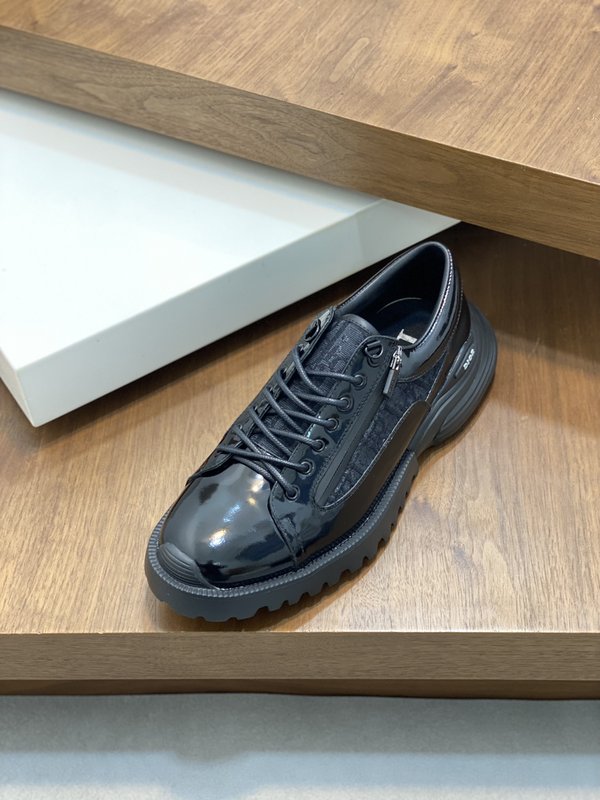 Dior 디오르 이탈리아 소가죽 프린트 캐주얼슈즈 001-196697
