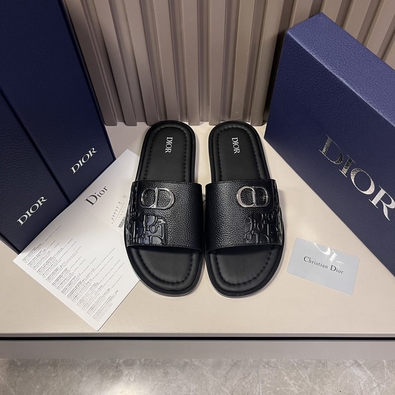 Dior Aqua 실버 CD 버클 샌들 001-196698