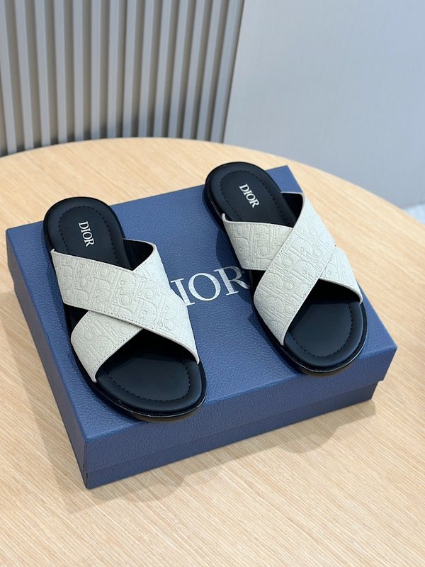 Dior Alias 남성 레더 슬리퍼 001-196747