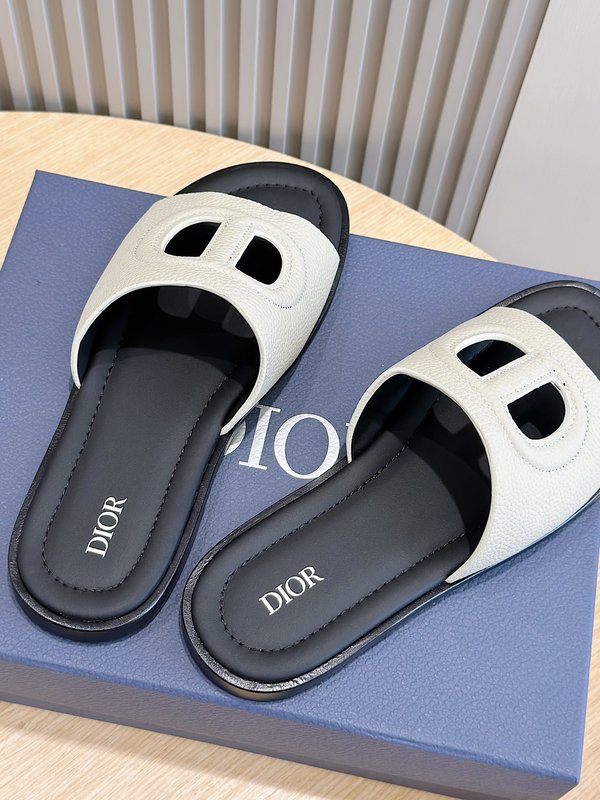 Dior Alias 남성 가죽 슬리퍼 001-196750