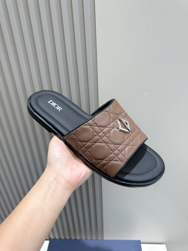 Dior Alias 남성 가죽 슬리퍼 001-196754