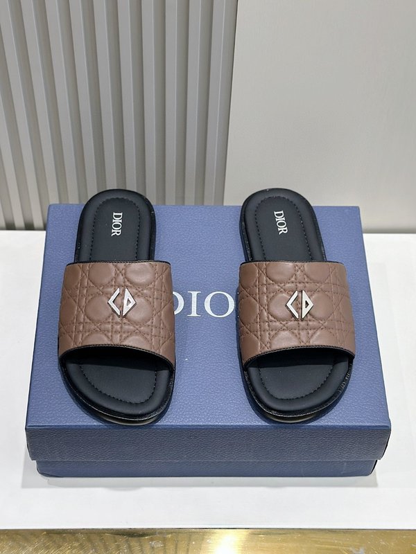 Dior Alias 남성 가죽 슬리퍼 001-196754