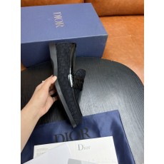 Dior 디오르 남성 블랙 로퍼 구두 001-196790