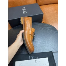 Dior 디오 레이스업 조각상 워시드 가죽 구두 001-196793