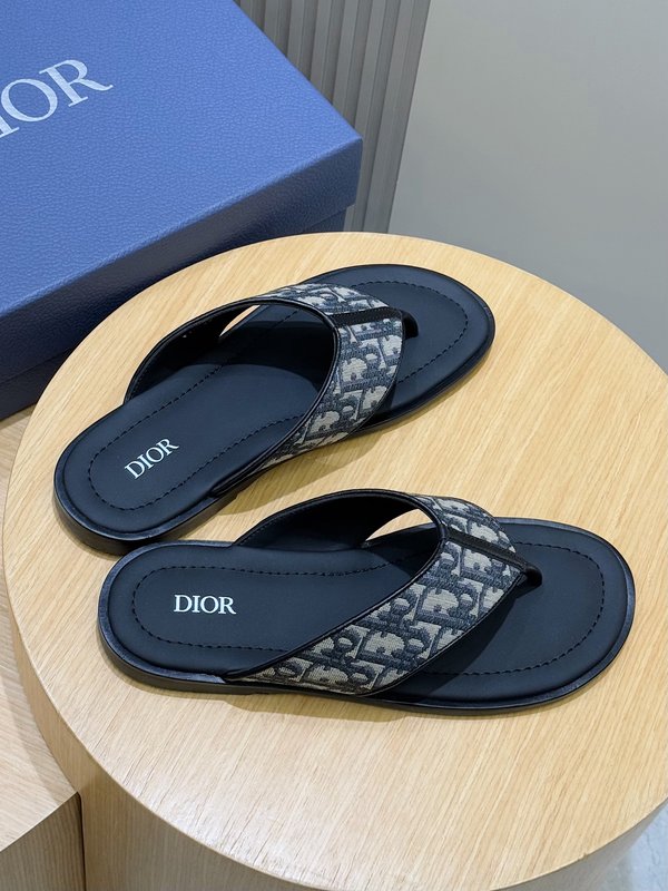디올 Dior 알리아스 남성 가죽 슬리퍼 001-196814