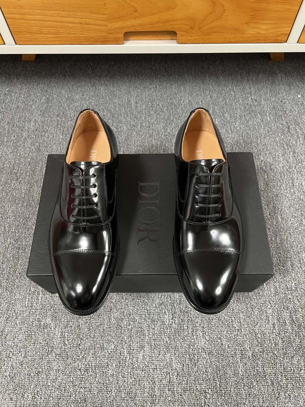 디올 Dior 남성 인쇄 오픈비드 소가죽 구두 001-196824
