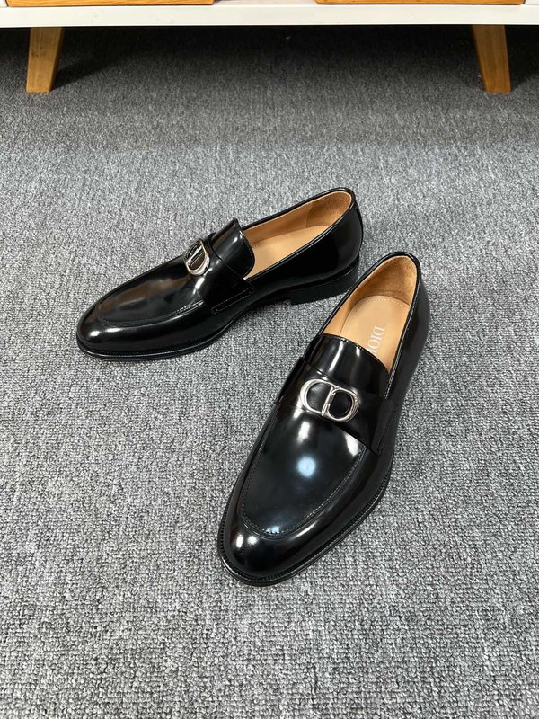 디올 Dior 남성 버니쉬드 에지 비드 구두 001-196834