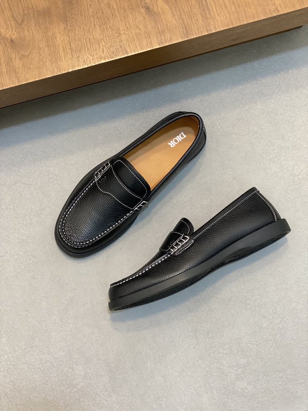 Dior 남성 정장 캐주얼 가죽 신발 001-196845