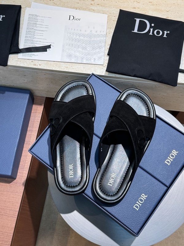 디올 Dior Alias 남성 소가죽 슬리퍼 001-196883