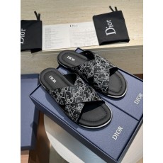 디올 Dior Alias 남성 소가죽 슬리퍼 001-196913