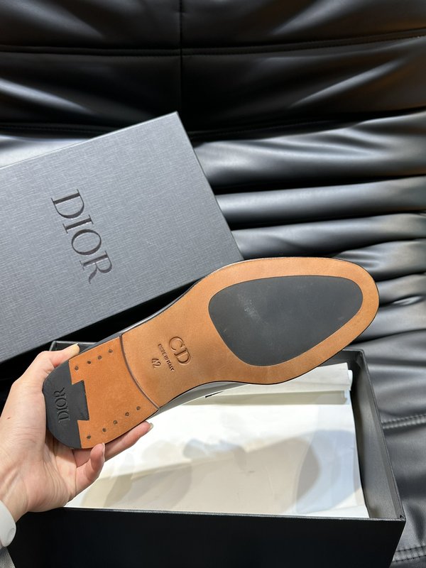 Dior 남성 수입 소 가죽 정장 구두 001-196916