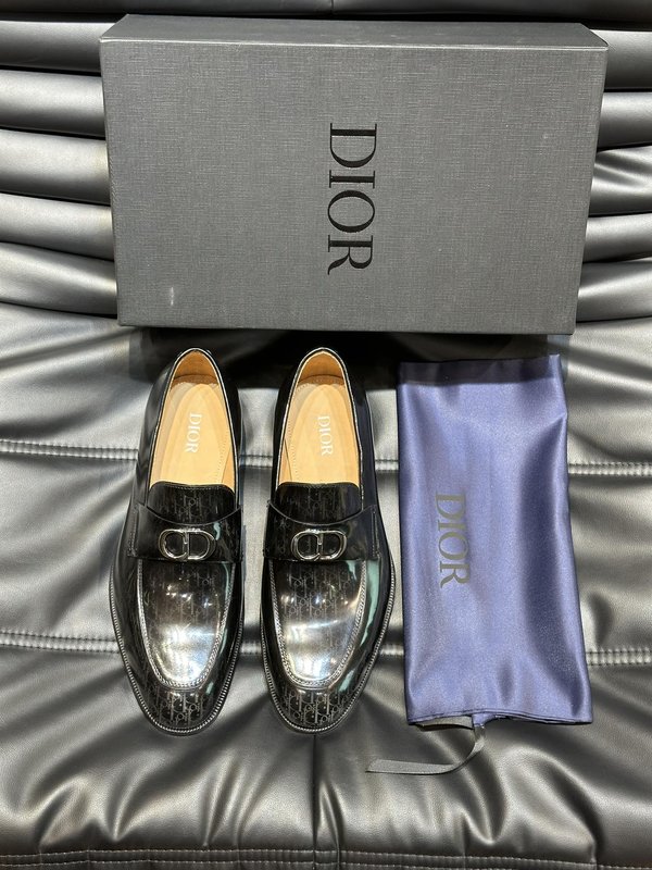 Dior 남성 수입 소 가죽 정장 구두 001-196916