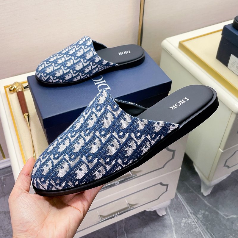 Dior B28 오블리크 프린트 슬리퍼 001-196929